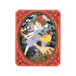 Maison Ghibli Loisirs Créatifs|Théâtre de papier Souvenirs de Koriko - Kiki la petite sorcière