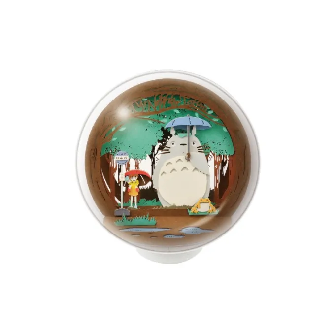 Maison Ghibli Loisirs Créatifs|Théâtre de papier sphère Arrêt de bus - Mon voisin Totoro