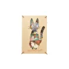 Maison Ghibli Loisirs Créatifs|Théâtre de papier Style bois Silhouette Jiji - Kiki la petite sorcièr