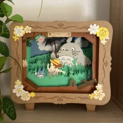 Maison Ghibli Loisirs Créatifs|Théâtre de papier Totoro dans les près - Mon Voisin Totoro