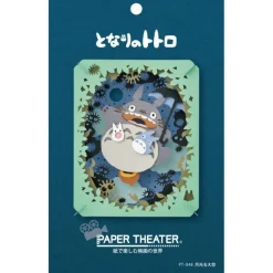 Maison Ghibli Loisirs Créatifs|Théâtre de papier Totoro Sous la lune - Mon Voisin Totoro