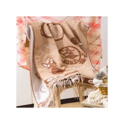 Maison Ghibli Textile|Étole Beige Jiji - Kiki la petite sorcière