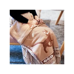 Maison Ghibli Textile|Étole Beige Jiji - Kiki la petite sorcière