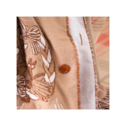 Maison Ghibli Textile|Étole Beige Jiji - Kiki la petite sorcière