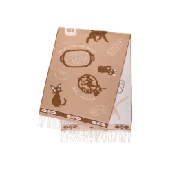 Maison Ghibli Textile|Étole Beige Jiji - Kiki la petite sorcière