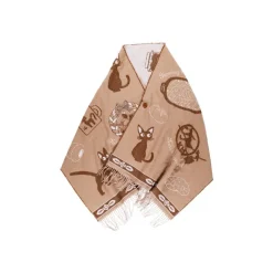 Maison Ghibli Textile|Étole Beige Jiji - Kiki la petite sorcière