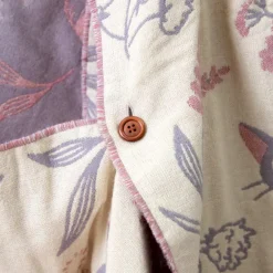 Maison Ghibli Textile|Étole rose Jiji - Kiki la petite sorcière