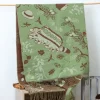 Maison Ghibli Textile|Étole vert clair Totoro & Chatbus - Mon Voisin Totoro