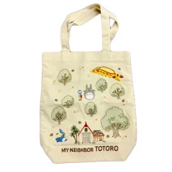 Maison Ghibli Sacs|Tote bag avec patch Forêt de Totoro  - Mon Voisin Totoro