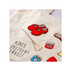 Maison Ghibli Sacs|Tote bag Brodé Kiki Objets Precieux - Kiki la petite sorcière