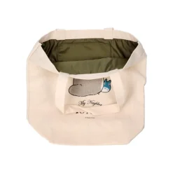 Maison Ghibli Sacs|Tote bag brodé Totoro s'en va - Mon Voisin Totoro