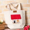 Maison Ghibli Sacs|Tote bag Jiji Au milieu des fleurs - Kiki la petite sorcière