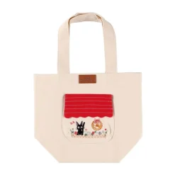 Maison Ghibli Sacs|Tote bag Jiji Au milieu des fleurs - Kiki la petite sorcière