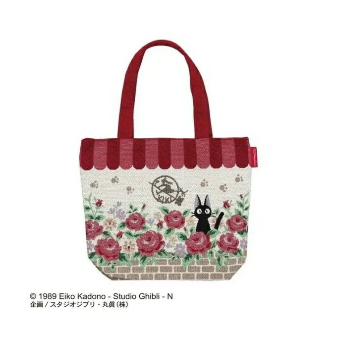 Maison Ghibli Sacs|Tote bag Jiji Roses - Kiki la petite sorcière