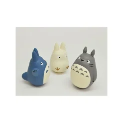 Maison Ghibli Jouets|Trois Figurines à Collectionner Totoro - Mon Voisin Totoro
