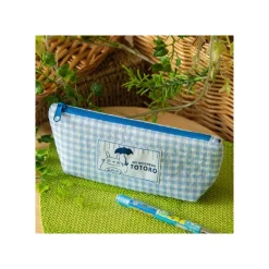 Maison Ghibli Classement|Trousse bleue à carreaux - Mon Voisin Totoro