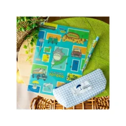 Maison Ghibli Classement|Trousse bleue à carreaux - Mon Voisin Totoro