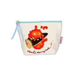 Maison Ghibli Classement|Trousse brodée Calicifer - Le Château ambulant