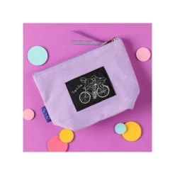 Maison Ghibli Classement|Trousse brodée Moon - Si tu tends l'oreille