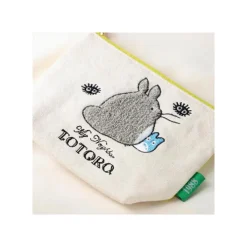 Maison Ghibli Classement|Trousse brodée Totoro Gris et Bleu - Mon Voisin Totoro