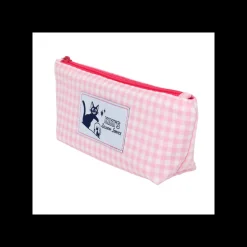Maison Ghibli Classement|Trousse rose à carreaux - Kiki la petite sorcière