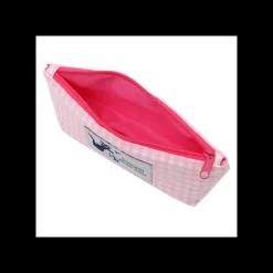 Maison Ghibli Classement|Trousse rose à carreaux - Kiki la petite sorcière