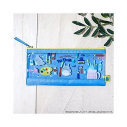 Maison Ghibli Classement|Trousse transparente bleue - Mon Voisin Totoro