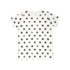 Maison Ghibli Textile|T-SHIRTS TOTORO NOIRAUDES DOTS BLANC S (FEMME) - MON VOISIN TOTORO