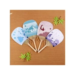 Maison Ghibli Accessoires|Éventail Bambou Carillons à Vent - Mon Voisin Totoro