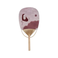 Maison Ghibli Accessoires|Éventail Bambou Chihiro & No Face dans le train - Le Voyage de Chihir