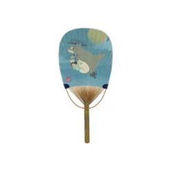 Maison Ghibli Accessoires|Éventail Bambou Totoro Volant - Mon Voisin Totoro