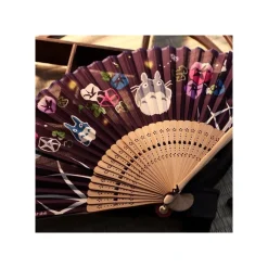 Maison Ghibli Accessoires|Éventail Belles de Jours et Lucioles - Mon Voisin Totoro