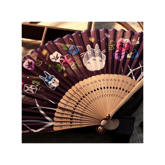 Maison Ghibli Accessoires|Éventail Belles de Jours et Lucioles - Mon Voisin Totoro