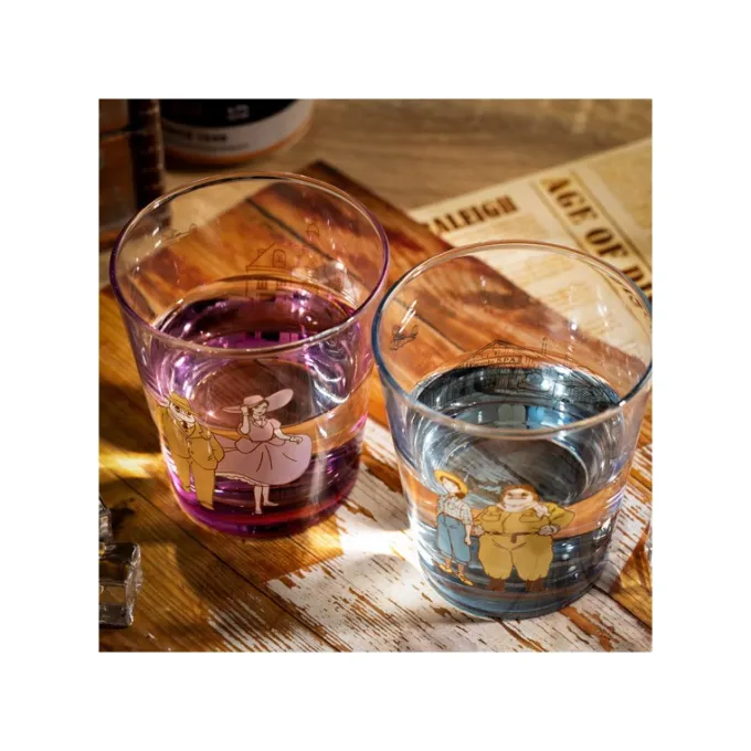 Maison Ghibli Cuisine Et Table|Verre décoré Marco & Fio - Porco Rosso