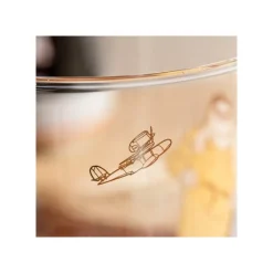 Maison Ghibli Cuisine Et Table|Verre décoré Marco & Fio - Porco Rosso