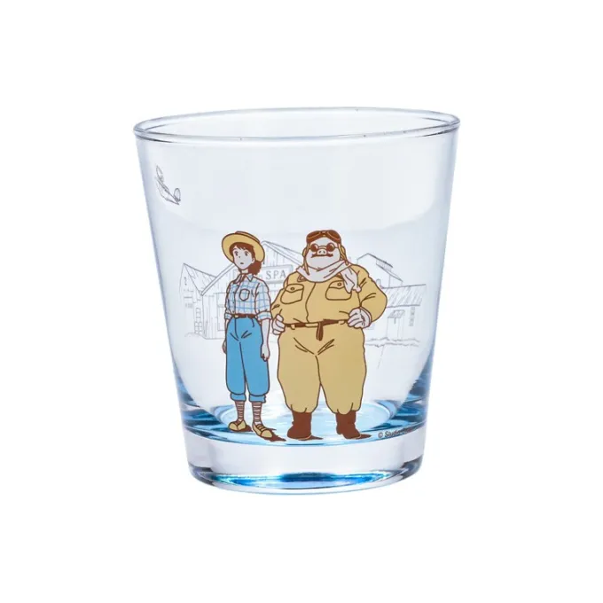 Maison Ghibli Cuisine Et Table|Verre décoré Marco & Fio - Porco Rosso