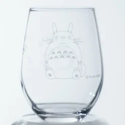 Maison Ghibli Cuisine Et Table|Verre gravé Totoro et gland - Mon Voisin Totoro