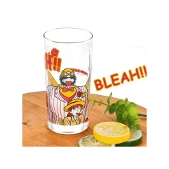 Maison Ghibli Cuisine Et Table|Verre Vintage Bleah - Porco Rosso