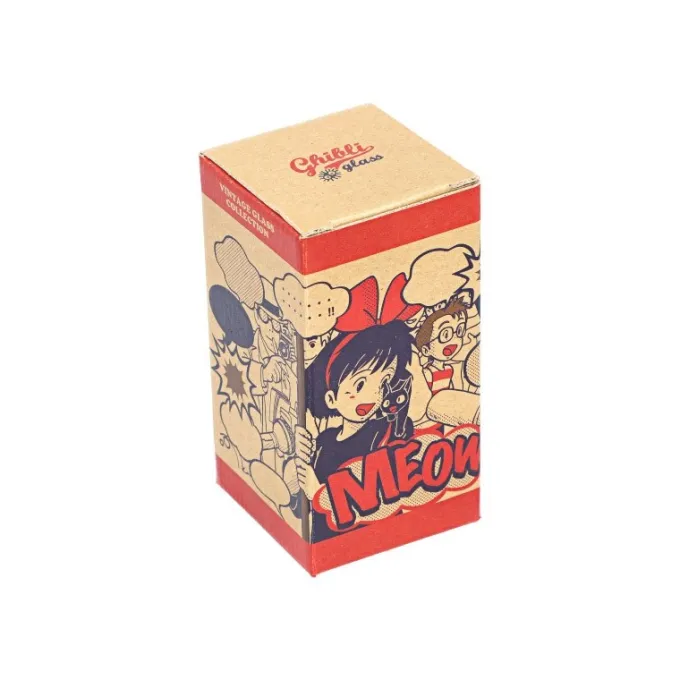 Maison Ghibli Cuisine Et Table|Verre Vintage Meow - Kiki la petite sorcière